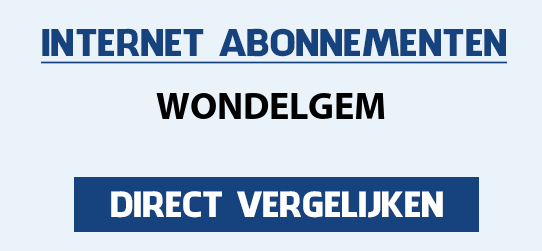 internet vergelijken wondelgem