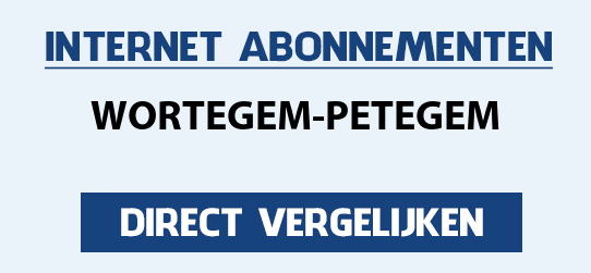 internet vergelijken wortegem-petegem