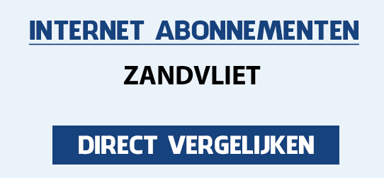 internet vergelijken zandvliet