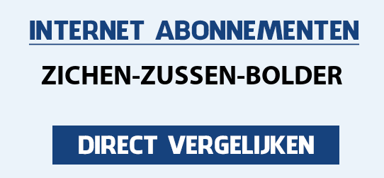 internet vergelijken zichen-zussen-bolder